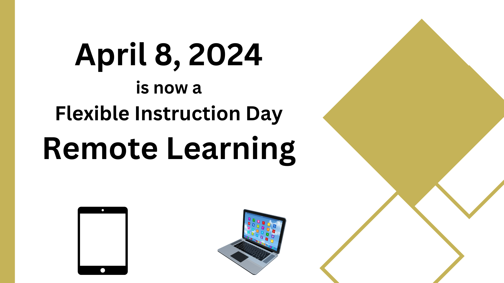 April 8 is now a Flexible Instruction Day